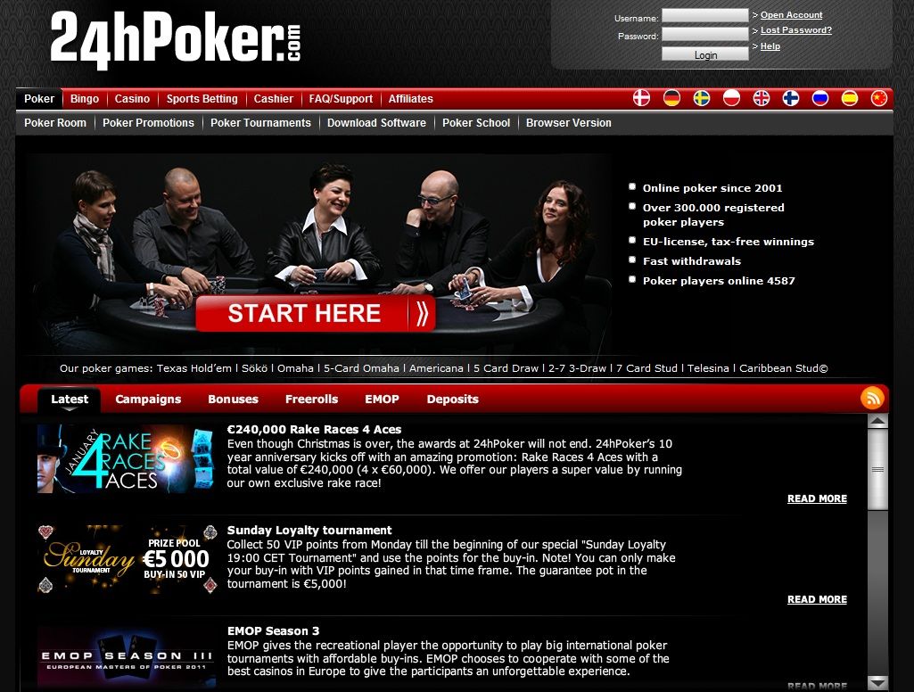 top poker online